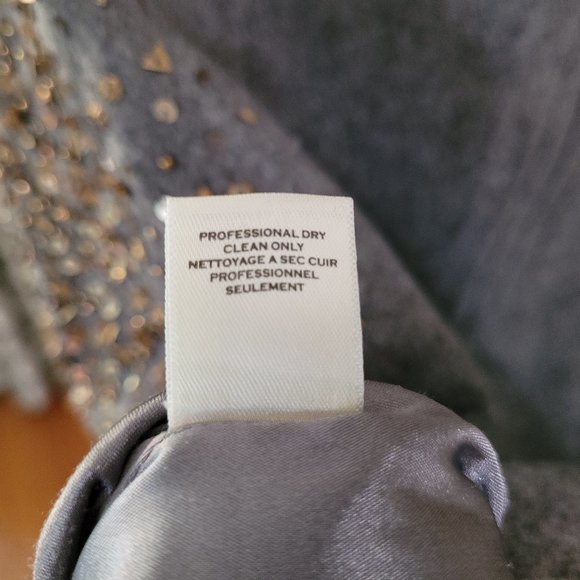 Moulinette Soeurs Anthropologie Grey Wool Blend Sequined Skirt US 6 - Picture 10 of 10